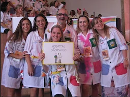 Laura López no Instituto Viva e Deixe Viver, Hospital São Paulo