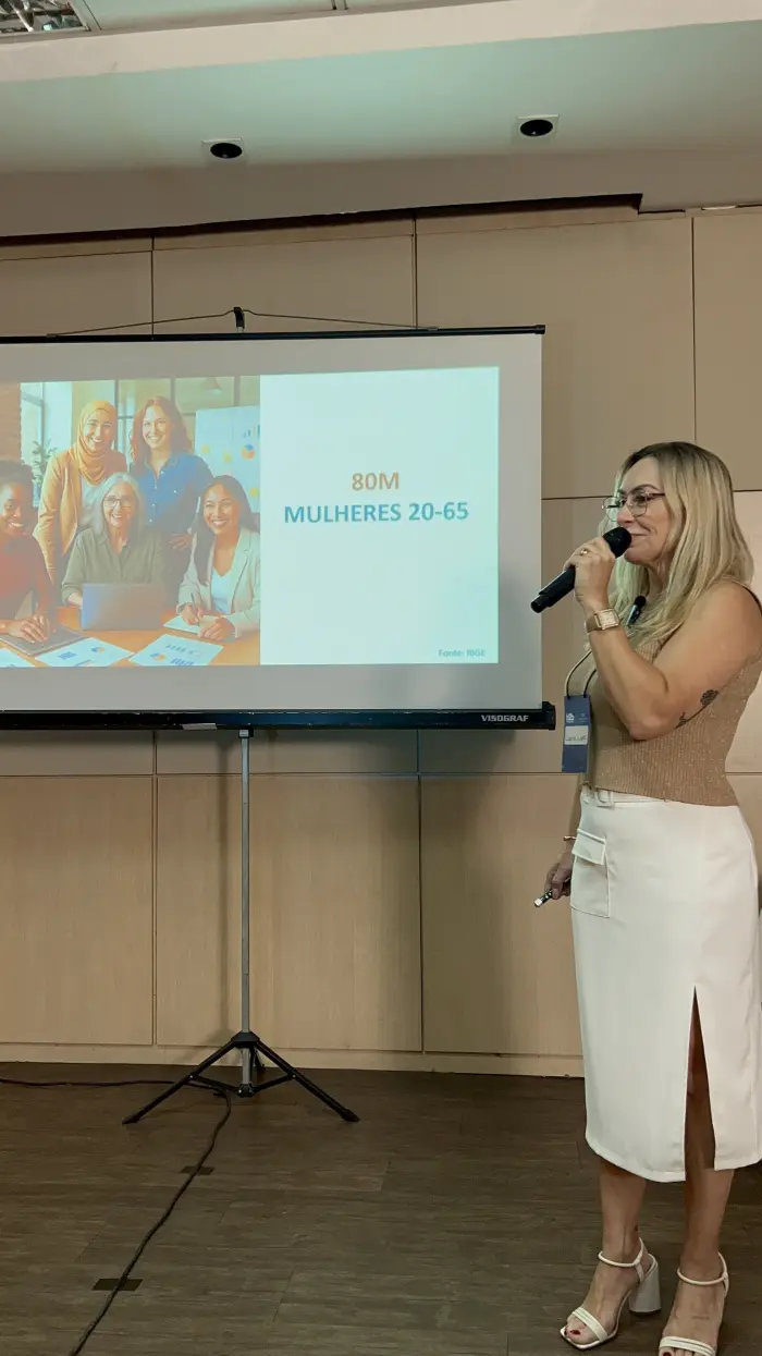 Palestra sobre mercado de empreendedoras